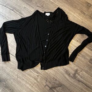 LuLaRoe Elegant Black Women's Cardigan